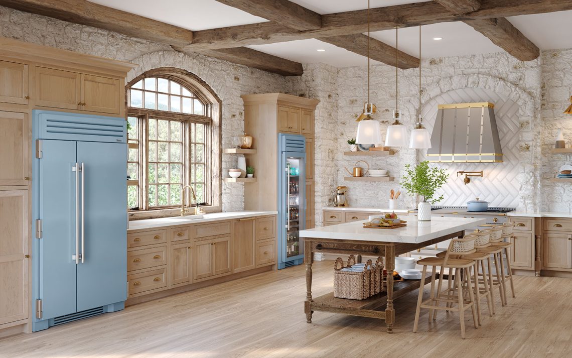 True Residential Bluestone kitchen angle